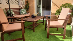 Suite privada con terraza chill out, Aguadulce